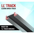 thumbnail image 2 of (8 Pack) Double L Sliding Winch Track - 6ft Aluminum - LL Track for Flatbed Trailer - Weld-On Bottom Mount for Cargo Tie Down, 2 of 5