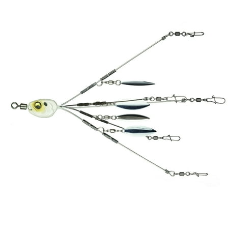 UPC: 0840221802737 | 6th Sense Fishing 4 Blade Divine Umbrella Rig