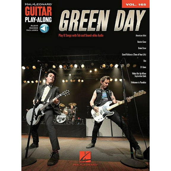 Green Day: Guitar Play-Along Volume 165 (Paperback)