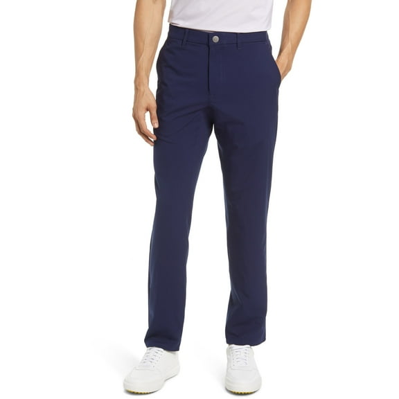 Bonobos Mens Slim fit Golf Pants 38 / 32 Blue Solid