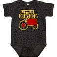 thumbnail image 3 of Inktastic Red Tractor Little Brother Boys Baby Bodysuit, 3 of 5