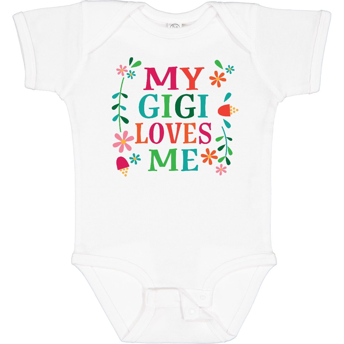 Inktastic My Gigi Loves Me Girls Apparel Girls Baby Bodysuit