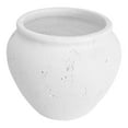 thumbnail image 2 of Moe's Home Collection Nisso Decorative Vessel 10In White Stone Vases, 2 of 3