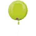 thumbnail image 1 of Anagram 52279 18 in. Kiwi Green Round Balloon, 1 of 1