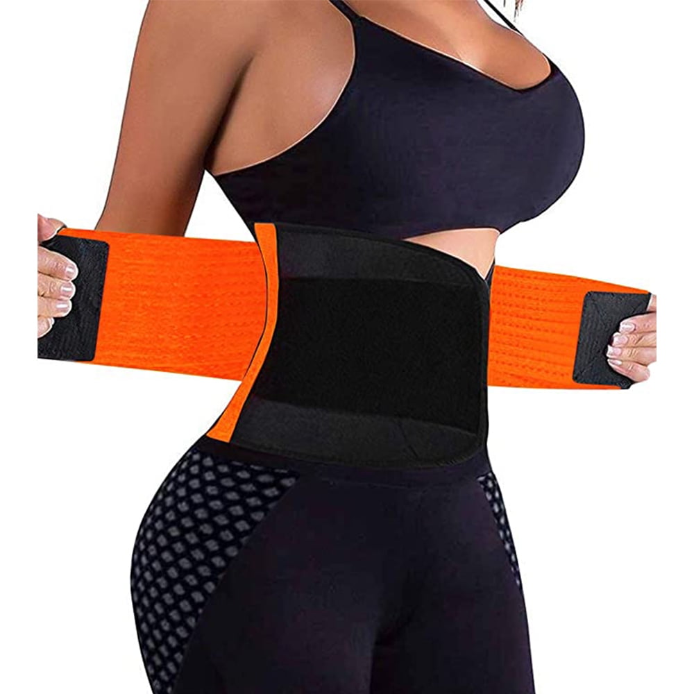 Women Waist Trainer Neoprene Belt Sweat Body Shaper Belt Belly Control Girdle US 