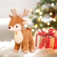 thumbnail image 5 of AJKSFHIU Cute Deer Plush Toys, Soft Reindeer Pillow Toys, Elk Deer Figurine Dolls, Stuffed Animals Plushie Decor, Christmas Birthday Gift Pillow,Christmas Reindeer Plush Pillow, 5 of 6