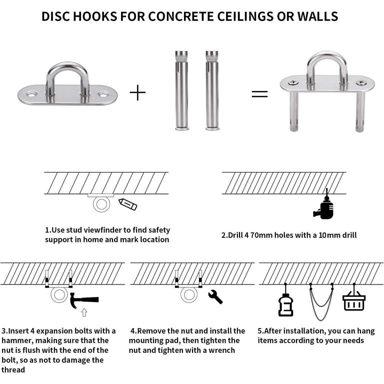 Solid Construction Ceiling Wall Mount For Wide Application, Heavy