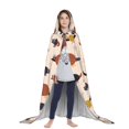 thumbnail image 3 of Honeii Cute Armadillo1 Print Poncho Cape, Cloak Coat, Snuggly Hooded Wearable Blanket, Hooded Cape For Teenagers,Halloween Costumes-Medium, 3 of 7