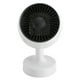 thumbnail image 5 of Calentador de ventilador portátil para uso en frío y calor, mini calentador de espacio con ángulo ajustable para escritorio de oficina en casa, 100-240V, enchufe blanco de EE. UU., 5 of 14