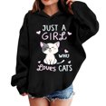 thumbnail image 2 of RMGVDSD Girls Hoodies Sweatshirts Graphic Cartoon Print Long Sleeve Casual Pullover Soft Comfy Hooded Sweatshirt Tops for Kids Hoodie Comfy Sweatshirt 5-6 Years, 2 of 4