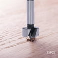thumbnail image 5 of Professional Wood Forstner Drill Bit Set Metric 10-50mm High Carbon Steel 15*, 5 of 17