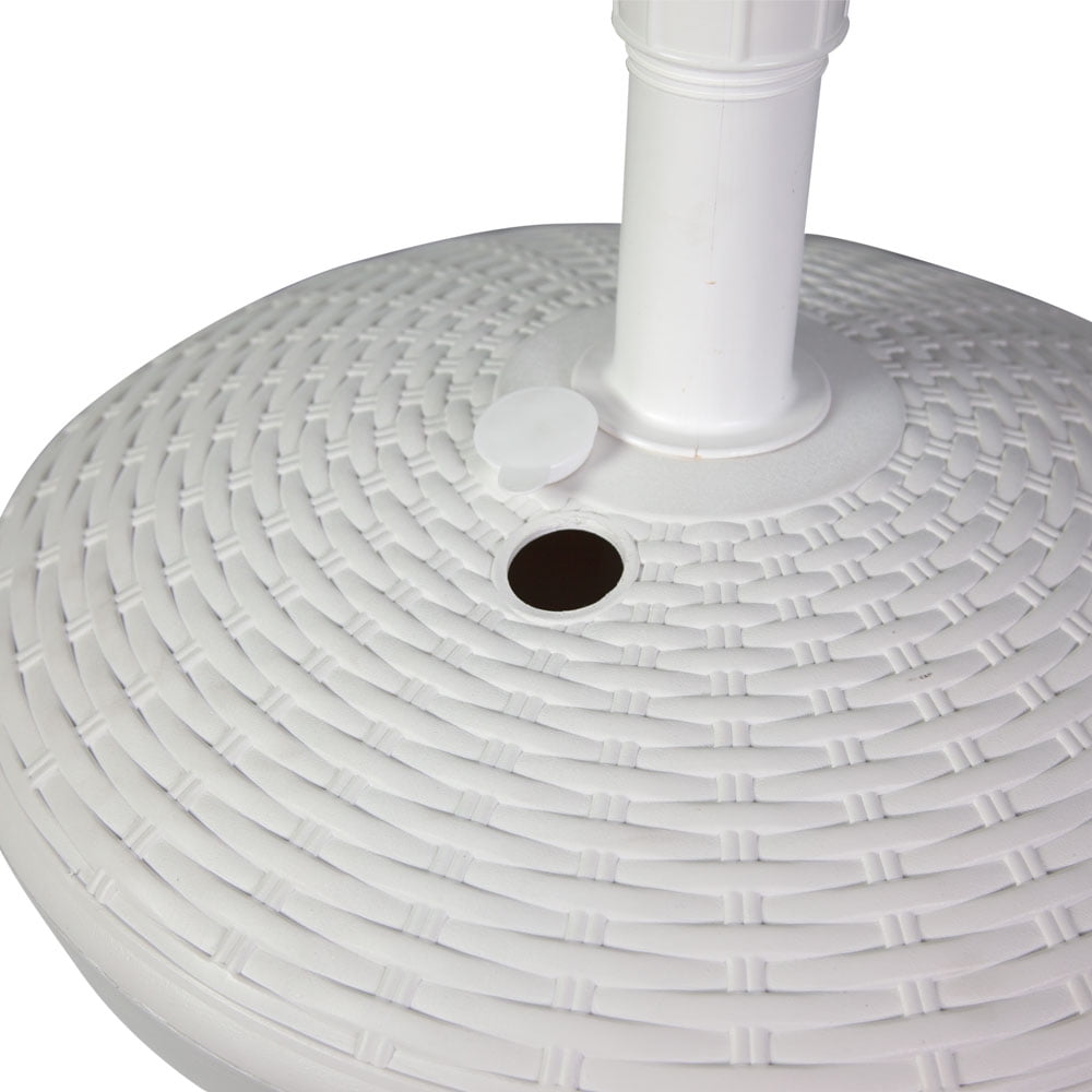 Vispronet Heavy Duty Umbrella Base, 22.5” Fillable Base for Patios, 67lbs
