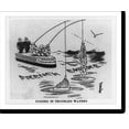 thumbnail image 2 of Historic Framed Print, Fishing in troubled waters.Sapajou., 17-7/8" x 21-7/8", 2 of 9