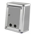 thumbnail image 4 of FashionCha Lockable Wall Mounted Mailbox, Lockable Mailbox, Outdoor Metal Vertical Mailbox, Style B, 4 of 9