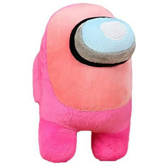 Among Us Plush Toy, Among Us Space Werewolf Killing Game Character Teammate Plush Doll - 20cm (Rosa)