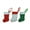 Red, Ivory, Green, variant on WOOLIGANS 3-Pack Mini Sock Cut & Sew Craft Kit