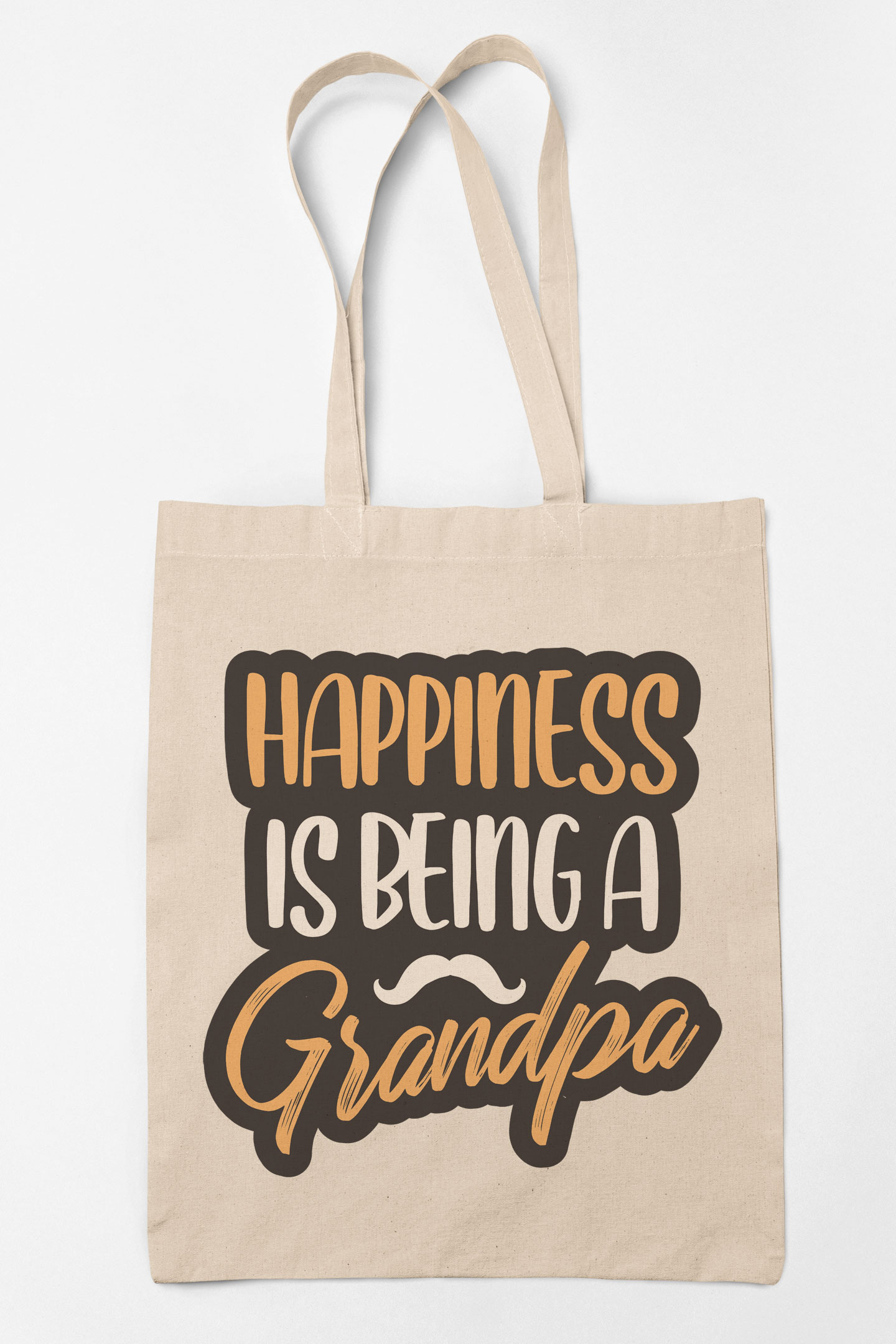 CafePress "World's Greatest Grandpa" Tote Bag - Natural Canvas, Reusable Shopping Bag, Two Sizes - View #11
