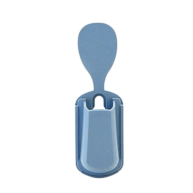 Creative Suction Cup Pasting Kitchen Household Rice Scoop Shovel Storage Rack Dining Accessories Dinnerware Table Setting Dining Essentials Household Tableware Kitchen Tableware Meal Service Set