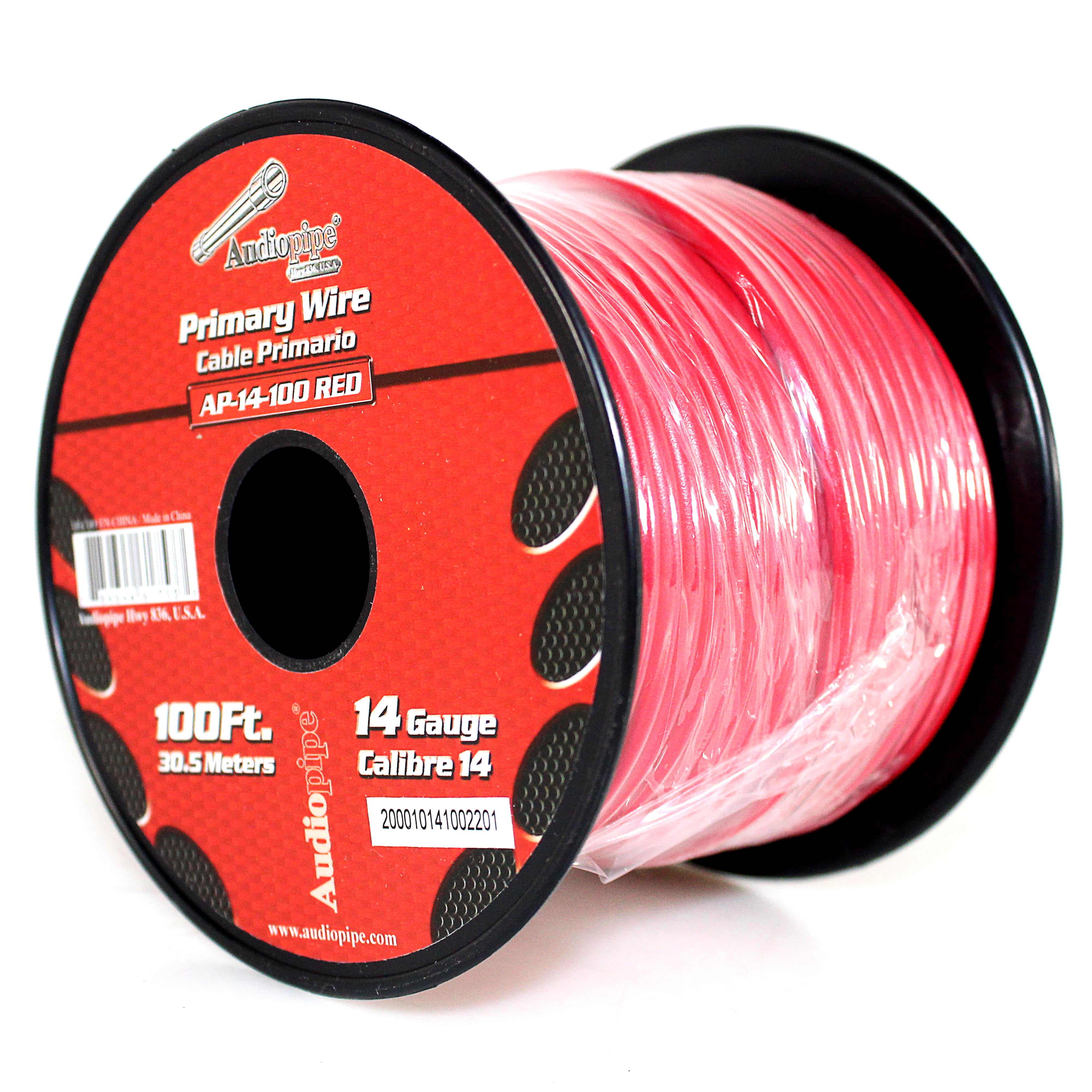 6 GAUGE AWG WIRE CABLE 50 FT 25 good BLACK 25 RED POWER GROUND STRANDED PRIMARY 75900