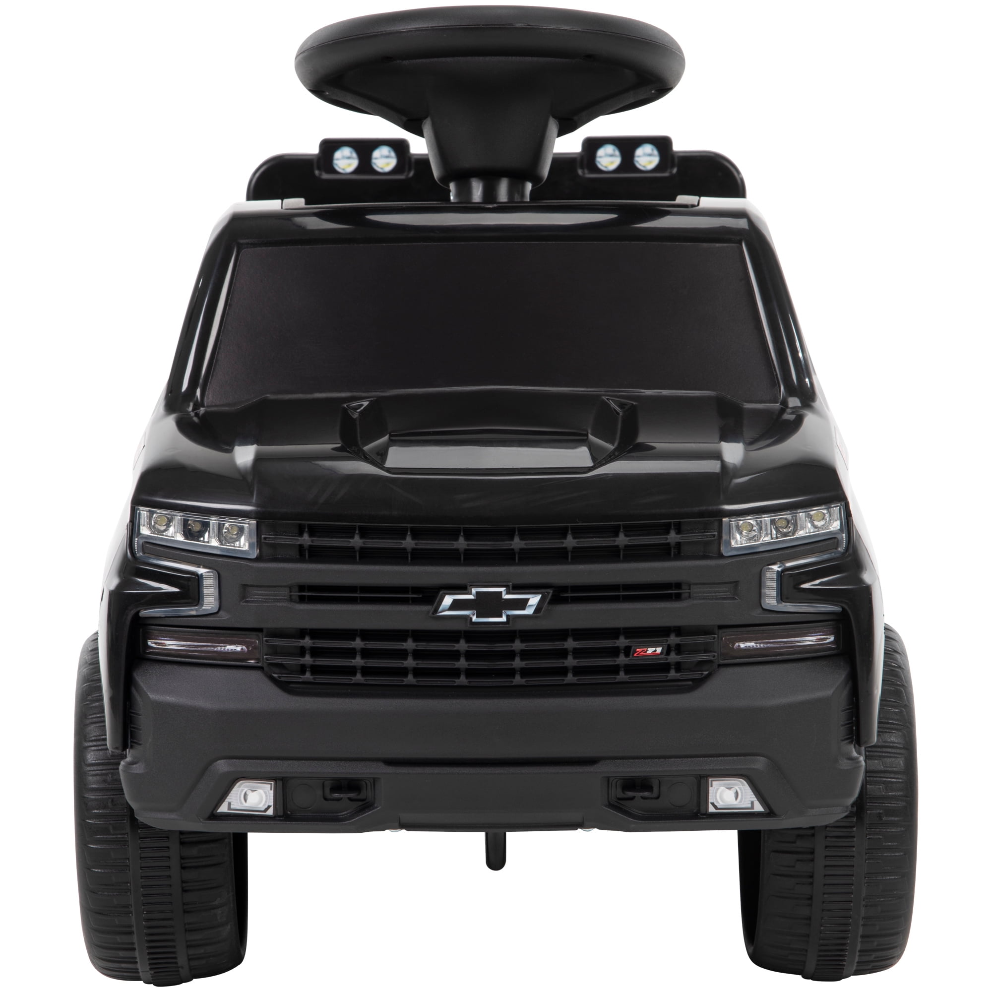 Buy Huffy 6V Chevy Silverado Truck Rideon Toy Quad for Kids, Black