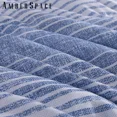 thumbnail image 5 of Amberspace Reversible Checkered 7-piece Bed in a Bag Comforter Set with Sheets,Ocean Blue,Full, 5 of 8