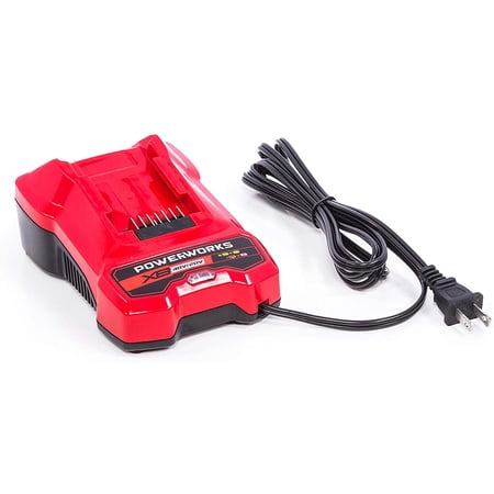 UPC: 0841821057992 | Powerworks XB 40V/20V 4A Lithium Battery Rapid Charger