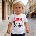 thumbnail image 2 of Boys Tshirt Size 10-12 , Boy Clothes Size 6 , Short Sleeve Shirts for Girls,Boys Casual Letter Print Short Sleeve T-Shirt Comfortable Round Neck Summer Tee Top for Kids, 2 of 5