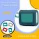 thumbnail image 5 of Funda de silicona Seitruly Shell Compact Cover Sleeve Storage Box Reemplazo para GO3 Accesorios Altavoz Bluetooth Azul, 5 of 6