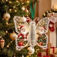 thumbnail image 5 of Christmas Cash Gift Ornament,Acrylic Butterfly Christmas Money Holder for Cash,Funny Hanging Xmas Tree Hanging Decoration for Gift Card, 5 of 7