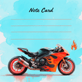 thumbnail image 5 of Chic Motorcycle-themed Sticky Notes-A Novelty Item (3.54×3.54 Inches)  Designed for Quickly Jotting Down Reminders, Marking Key Points, and Leaving Temporary Messages. Perfect for Office Use, 5 of 12