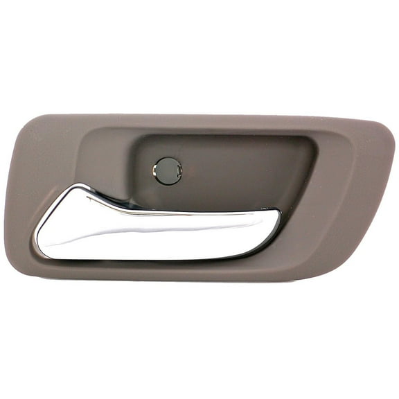 Dorman 82208 Front Driver Side Interior Door Handle for Specific Honda Models, Chrome Lever; Gray Housing