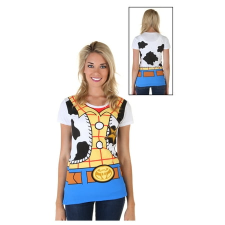 Womens Toy Story I Am Woody Costume T-Shirt