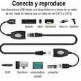 thumbnail image 5 of Extensor Usb 50m Por Cable Utp Negro, 5 of 5