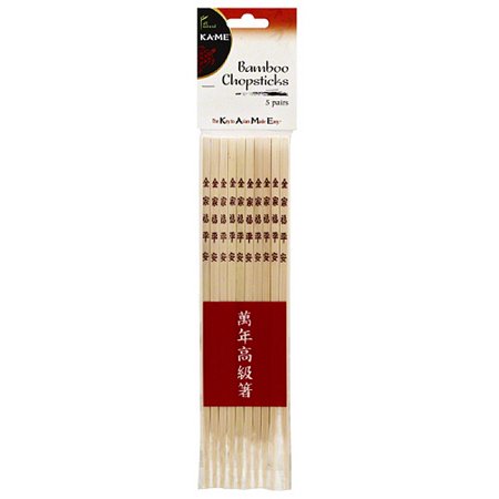 Ka-Me Bamboo Chopsticks  5 pr  (Pack of 20)