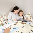 thumbnail image 4 of Erosebridal Brown Cartoon Capybaras Twin Comforter Sets,Funny Mouse Rodent Bedding Set For Capybara Lovers Reversible 2 Pieces, 4 of 7