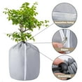 thumbnail image 5 of SeekLGT 39in Large Plant Winter Cover Bags with Zipper Drawstring Reusable Frost Protection for Outdoor Potted Shrubs Trees Roses Garden Pots, 5 of 9