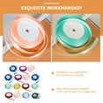 thumbnail image 3 of GETAJGHSD 15 Rolls Satin Ribbon Bulk Ribbon for Bow Making Assorted Color for Crafters, 3 of 7