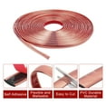 thumbnail image 3 of REGALWOVEN Peel and Stick Trim, Flexible Wall Molding Trim Waterproof Self-Adhesive Wall Trim Rose Gold 0.4 Inch x 52 Ft, 3 of 6
