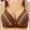 Coffee, variant on Women's Wireless Breathable Hollow-Out Bralette Soft Stretch Seamless No-Rim Everyday Comfort Lounge Bra Lightweight for Daily Wear