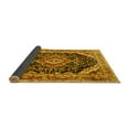 thumbnail image 2 of Ahgly Company Indoor Round Medallion Yellow Traditional Area Rugs, 6' Round, 2 of 4