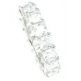 thumbnail image 2 of 925 Sterling Silver Eternity Bands for Women & Wedding Ring Make Great Anniversary Gifts for Her, 2 of 5