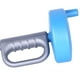 thumbnail image 5 of Desatascador de tuberías para cocina y baño: desatascador de inodoros eficiente de color azul de 3 m/9,8 pies con manivela, 5 of 5