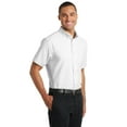 thumbnail image 4 of Port Authority S659 Short Sleeve SuperPro Oxford Shirt, White, M, 4 of 6