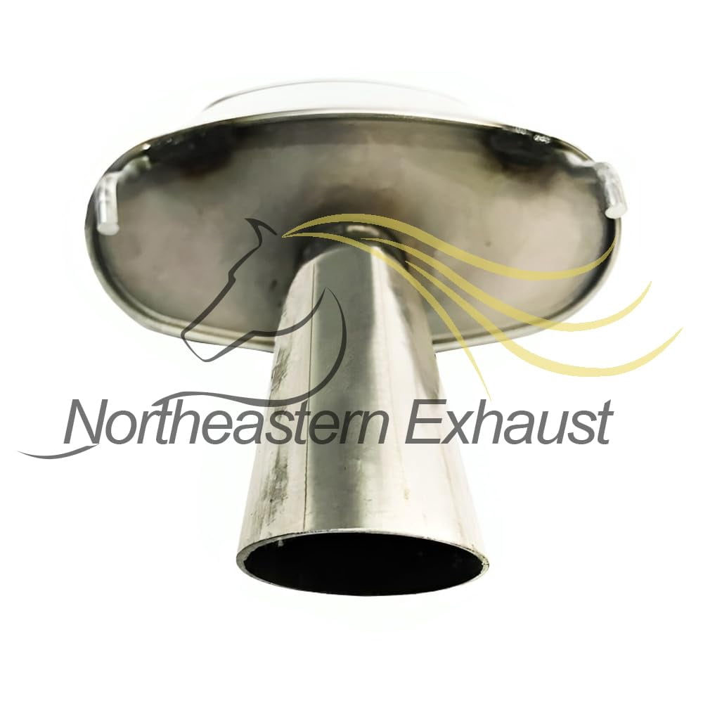 Northeastern Exhaust | Stainless Steel Resonator & Muffler Fits 2003-2005 Buick Century & 2003 Pontiac Grand Prix 3.1L Sedan – Direct Fit