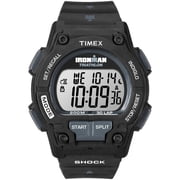 TIMEX Mens IRONMAN Endure 30 Shock Black 42mm Sport Watch, Resin Strap