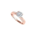 thumbnail image 1 of Fabulous Gift Cubic Zirconia Ring in 14K Rose Gold, 1 of 5