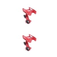 thumbnail image 4 of Advancent Soporte para teléfono de bicicleta Estable Motocicleta Soportes de montaje de navegación ajustables Herramienta de ciclismo al aire libre Rojo 2piezas Advancent CBP387028, 4 of 6