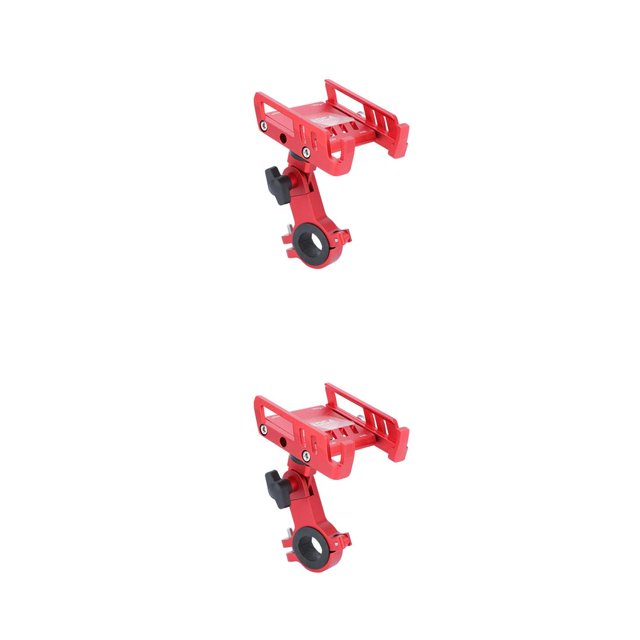 Soporte de teléfono para bicicleta sweethay Accesorios de soporte Rojo 2Conjunto