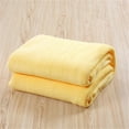 thumbnail image 4 of Super Soft Warm Solid Warm Micro Plush Fleece Blanket Throw Rug Sofa Bedding Throw Blanket Cotton, 4 of 6
