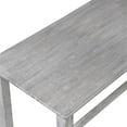 thumbnail image 4 of Bowery Hill Contemporary Wood Pub Table in Storm Gray Wire-Brush Finish, 4 of 7